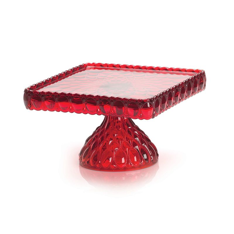 Elizabeth Square Cake Plate