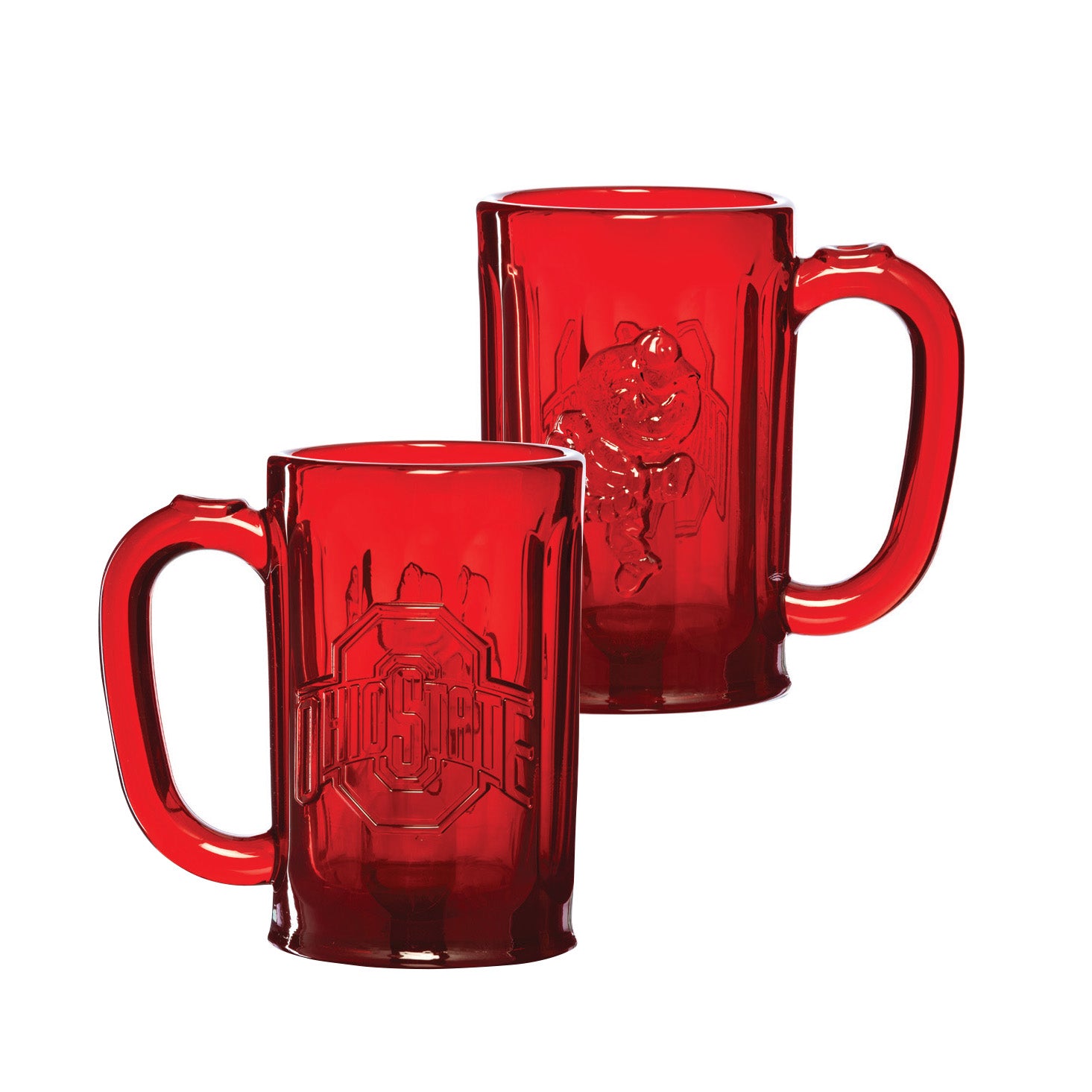 OSU 3 Logo Beer Mug Mosser Glass