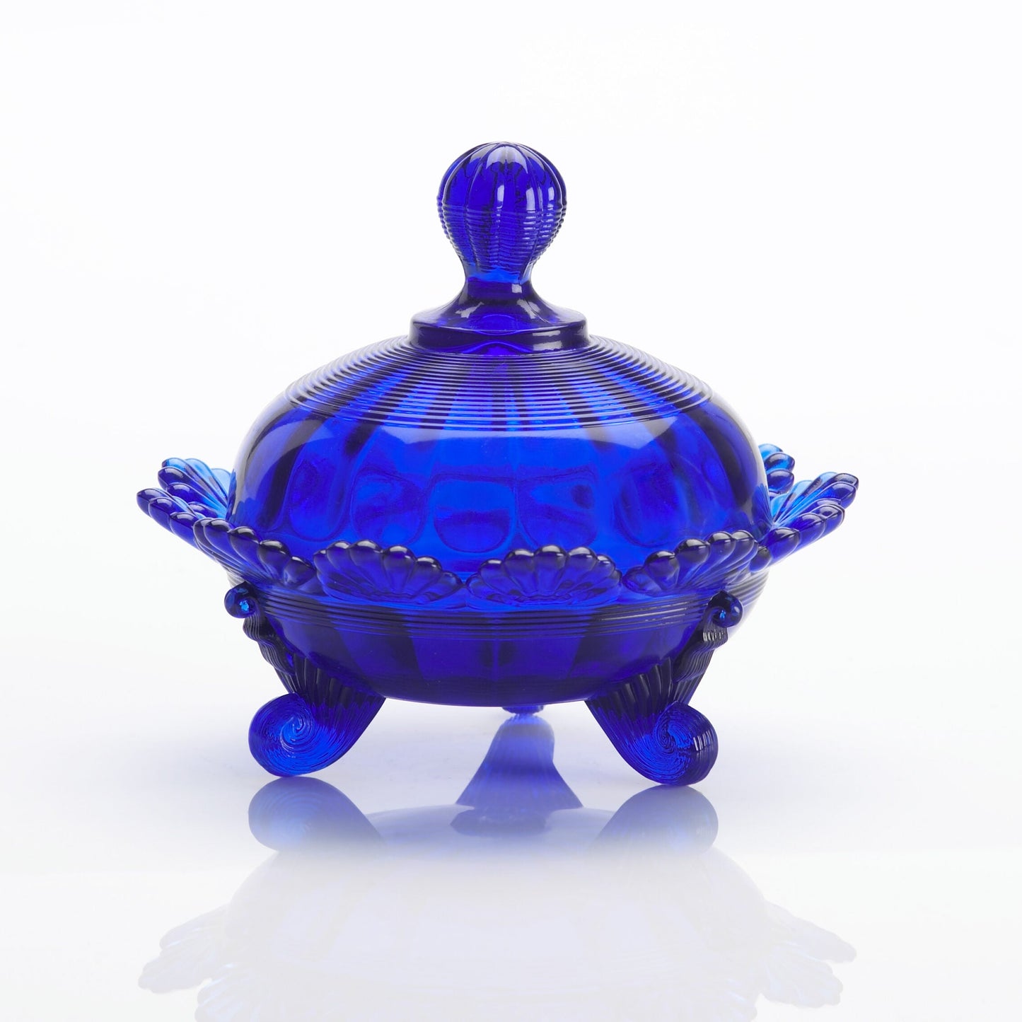 Covered Footed Candy Dish