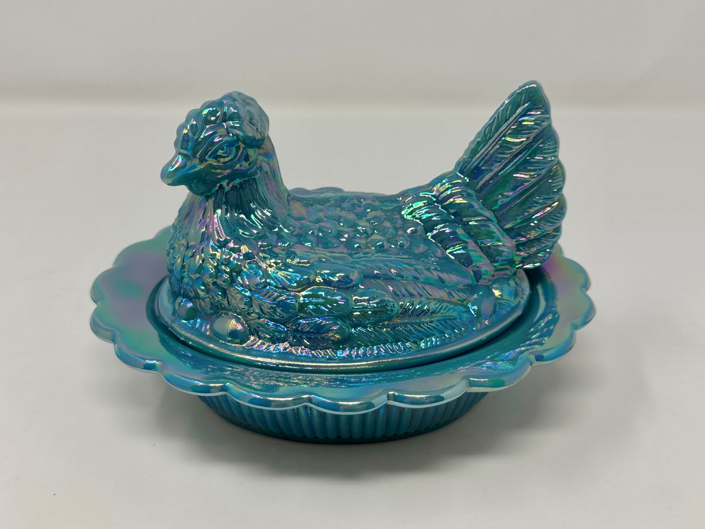 6" Hen on Basket