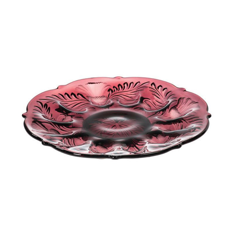 Mosser Glass Thistle Egg Plate - Thumbnail 3