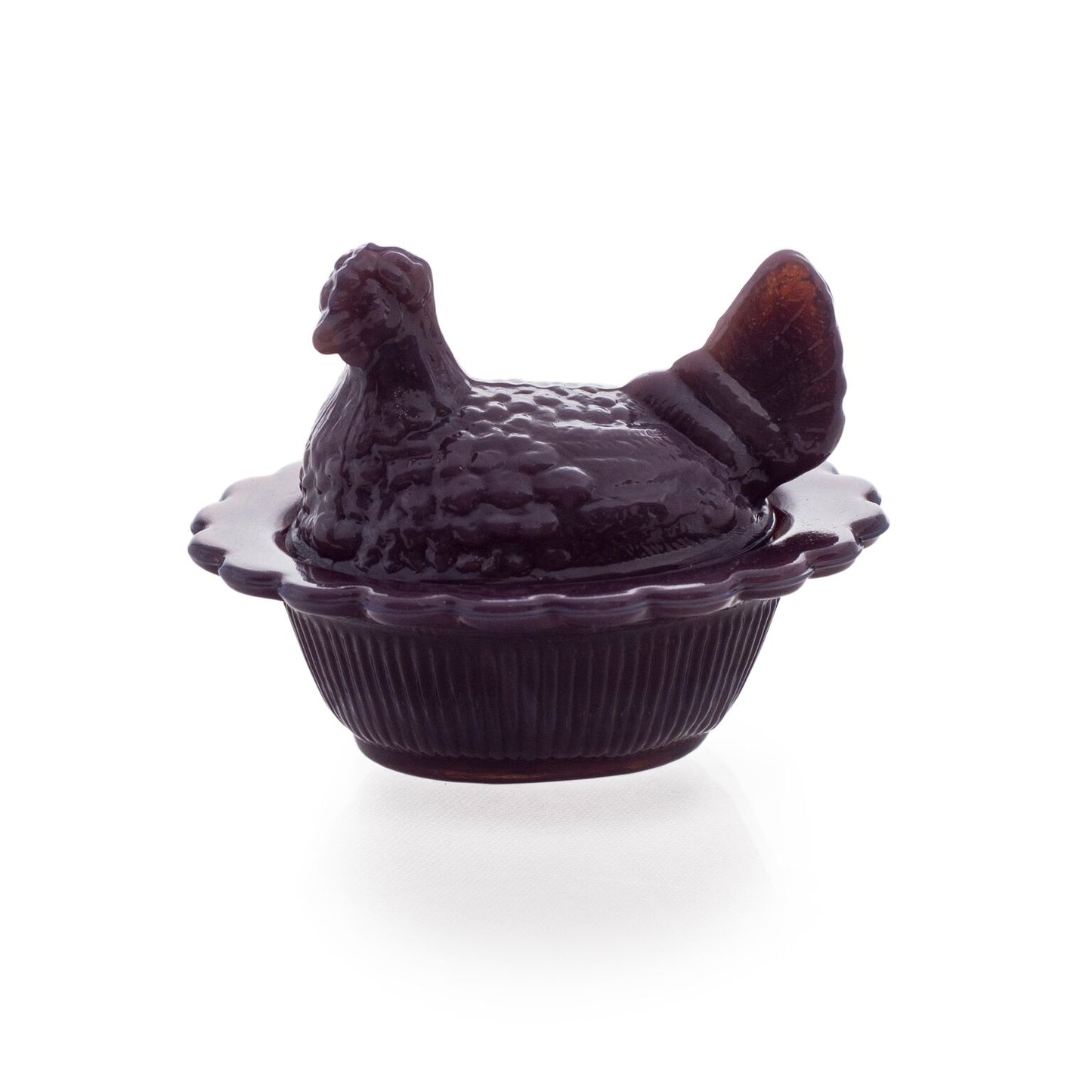 Mini Hen on Basket