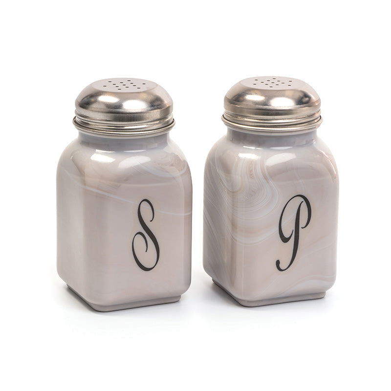 Salt & Pepper Shaker with Monogram