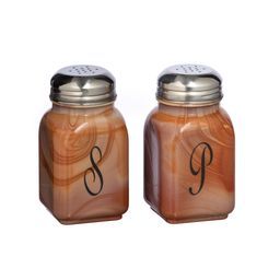 Salt & Pepper Shaker with Monogram