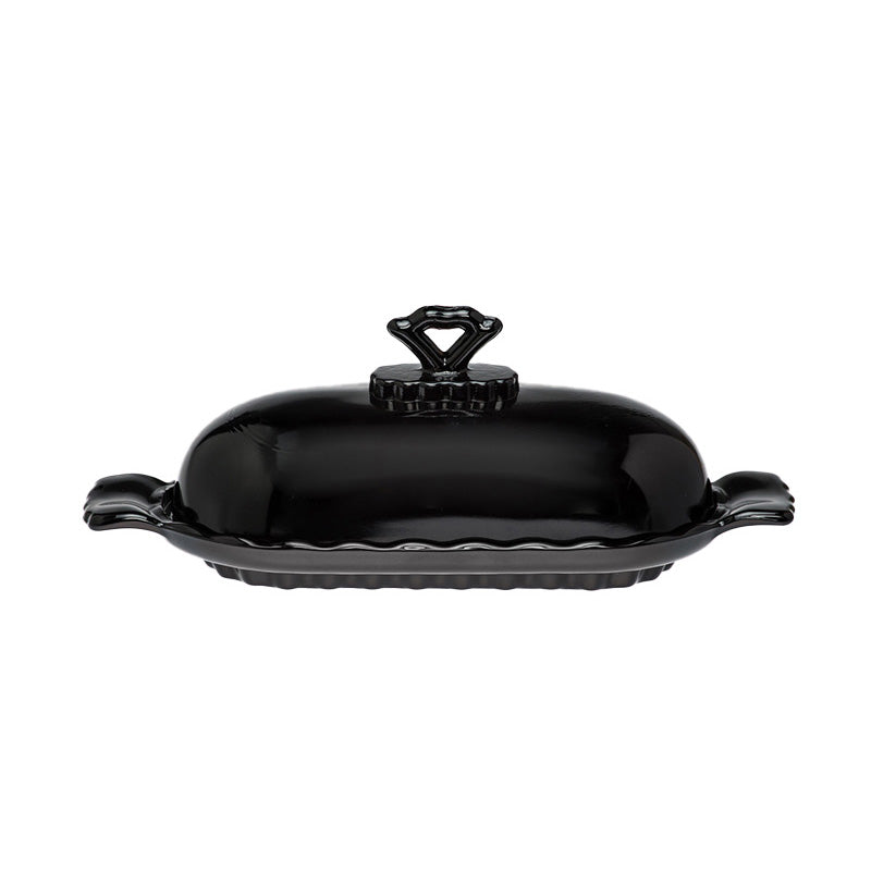 Mosser Glass Anna Butter Dish