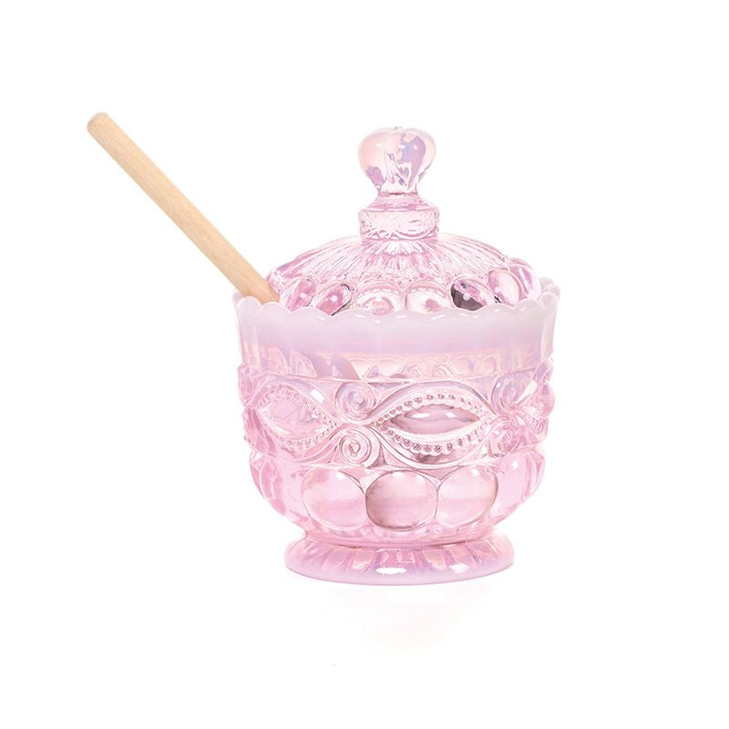 Eye Winker Honey Jar & Dipper – Mosser Glass