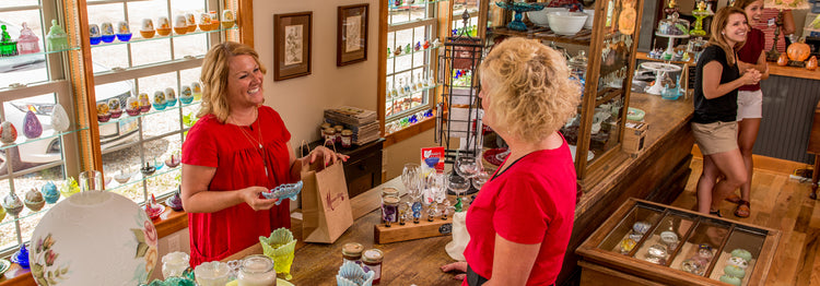 Retail Store & Factory Tours – Mosser Glass