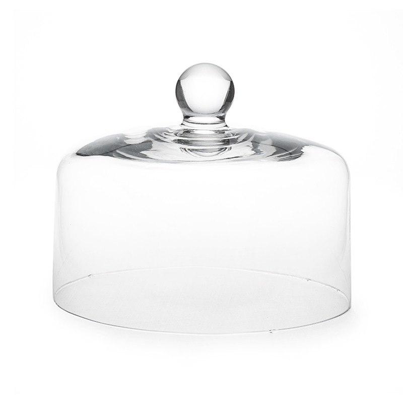 5 5 Cake Dome To Use For 6 Cake Plate Mosser Glass