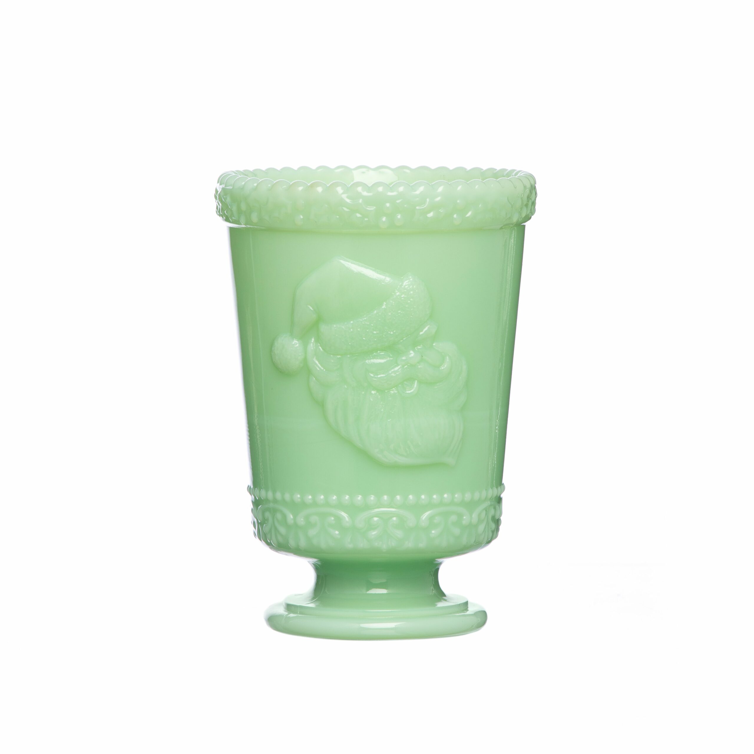 6 Santero 958 GREEN Glass Cups