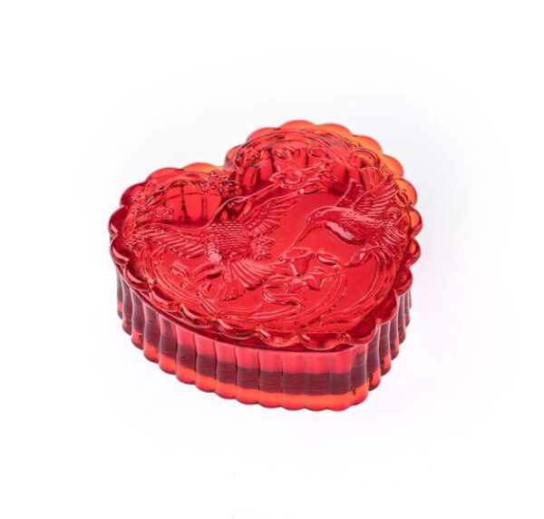 Heart Box w/Hummingbird